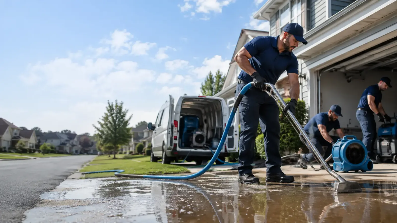 Flood Damage Restoration in Mitchells, VA